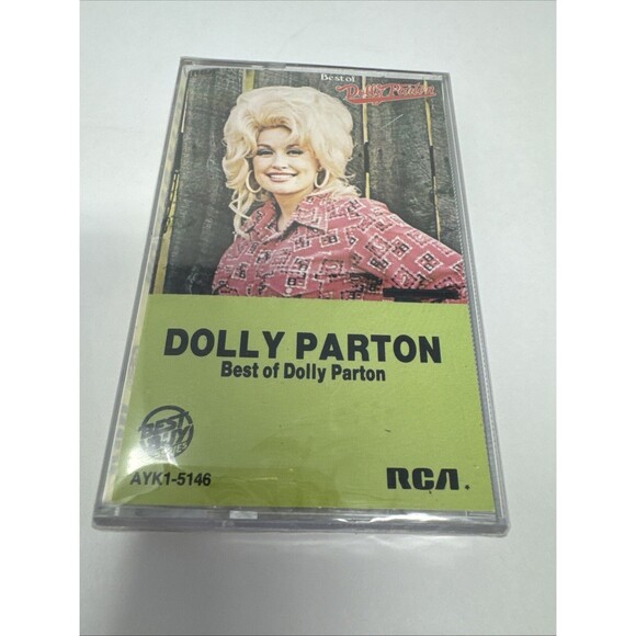 NEW The Best of Dolly Parton [1975] by Dolly Parton Cassette RARE GREEN LABEL - Picture 1 of 4